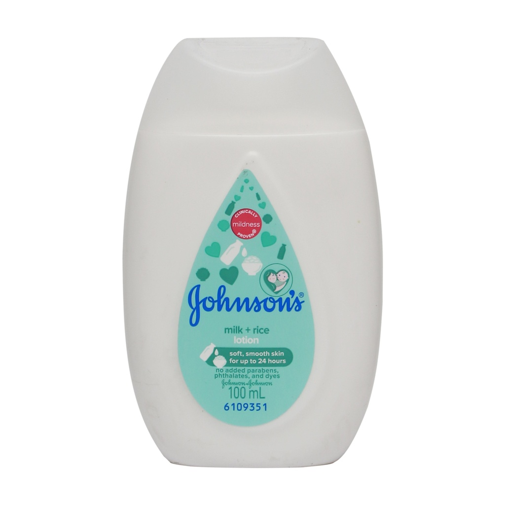 JOHNSON'S MILK & RICE LOTION 100ML WHIM